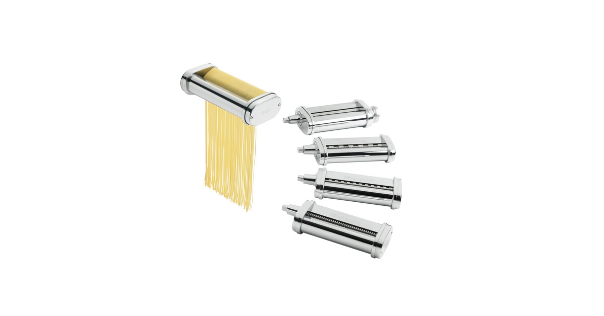KitchenAid KSMPDX Pasta Deluxe Attachment Set - Roller & Cutter For Spaghetti/Fettuccine
