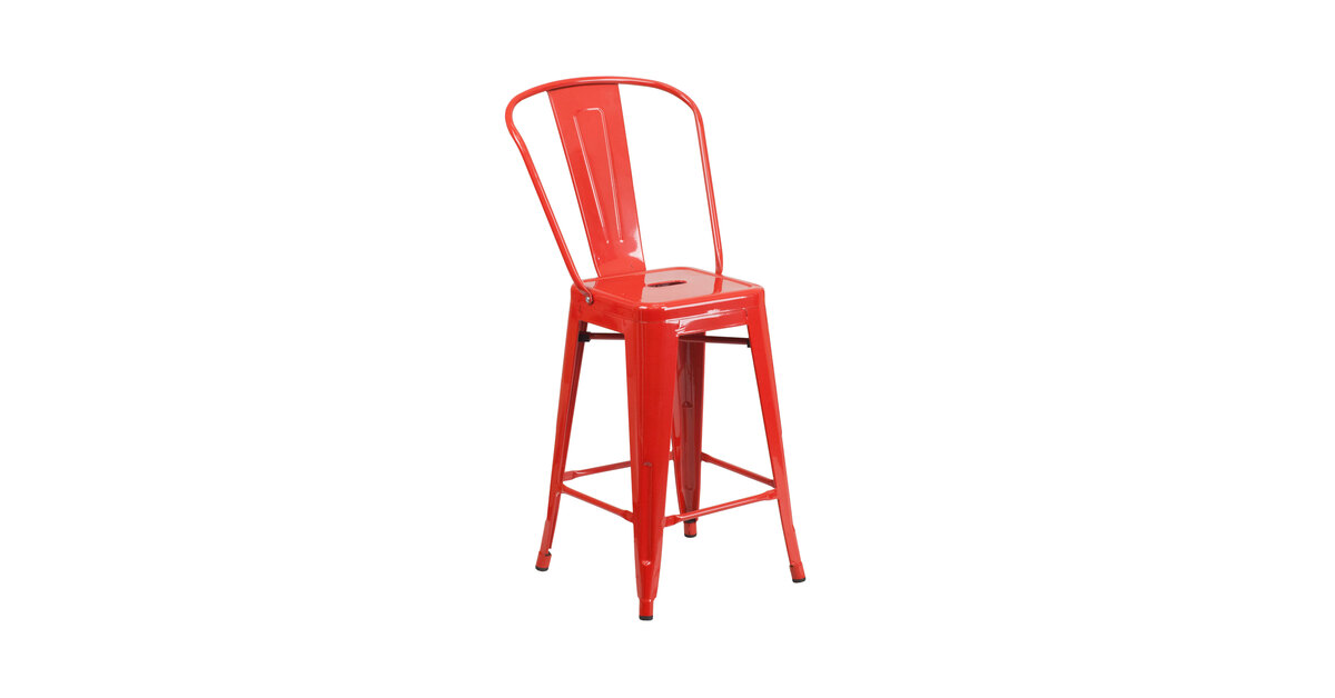 Flash Furniture CH-31320-24GB-RED-GG 24
