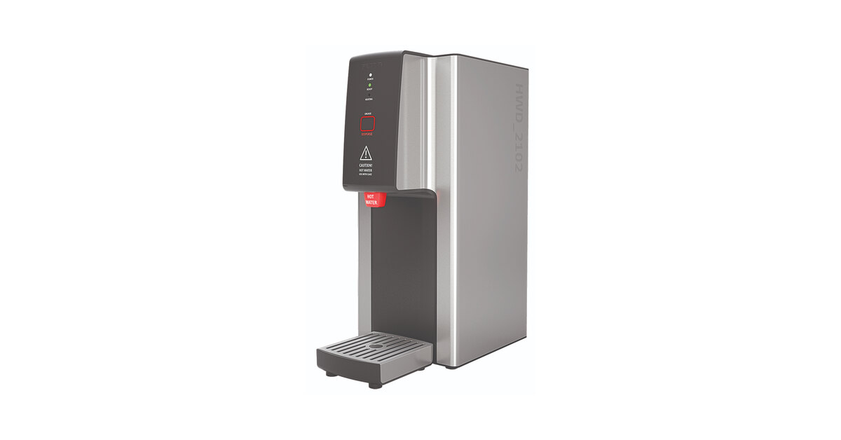 Fetco HWD-2102 Low-volume Plumbed Hot Water Dispenser - 2 gal., 100-120v,  Programmable Temperature Range, Lock Mode, Silver - Yahoo Shopping
