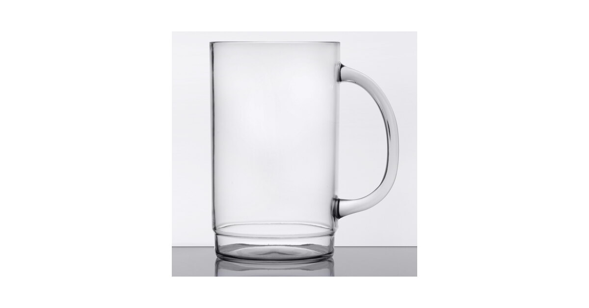 GET 00083 20 oz. SAN Plastic Beer Mug 24 per Case