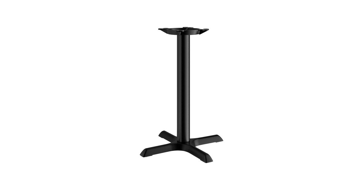 Cast Iron Table Base 30x30 30x30 Inch Cast Iron Table Base, Cross ...