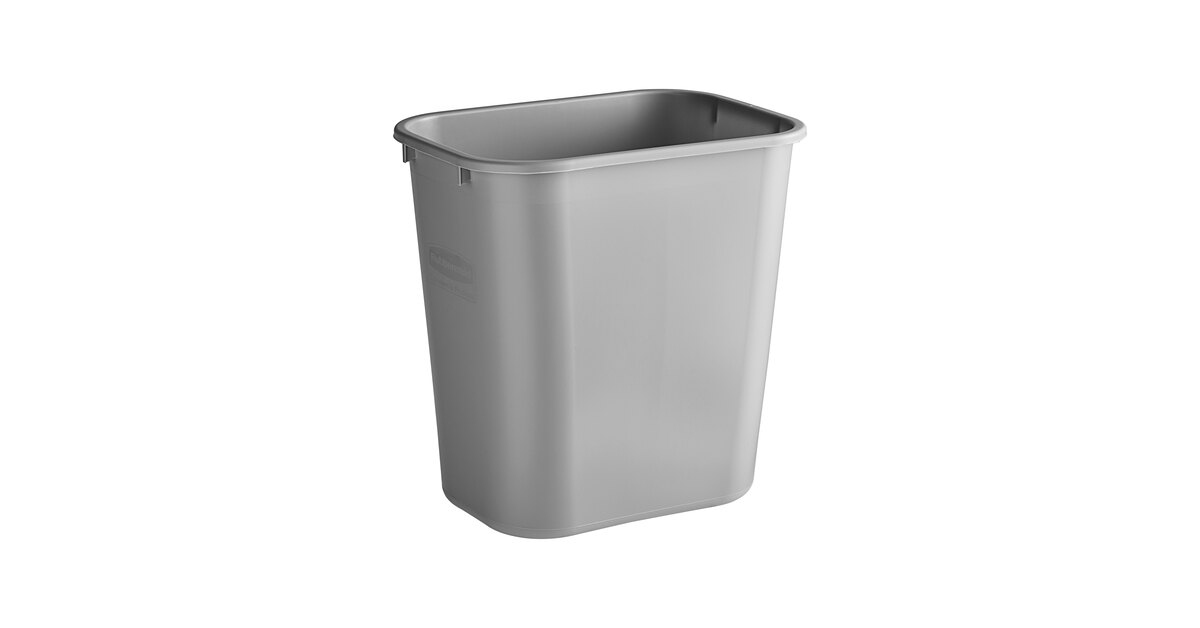 Rubbermaid® FG295600GRAY 28 Qt. / 7 Gallon Gray Rectangular