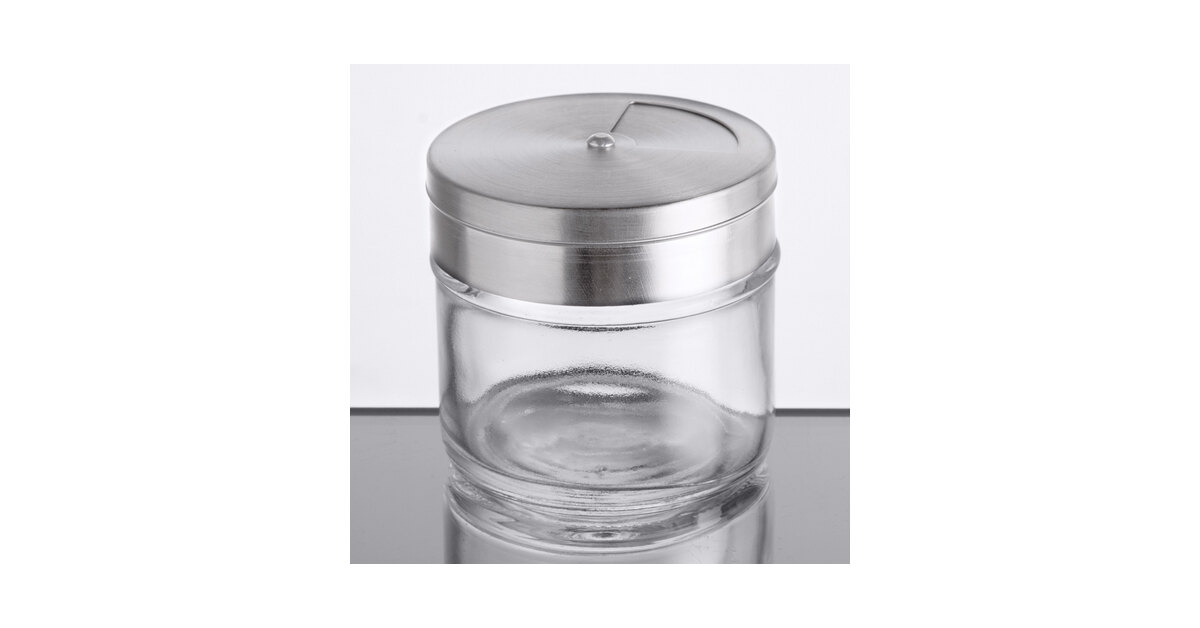 1.5 oz Shaker with Rotating Stainless Steel Top