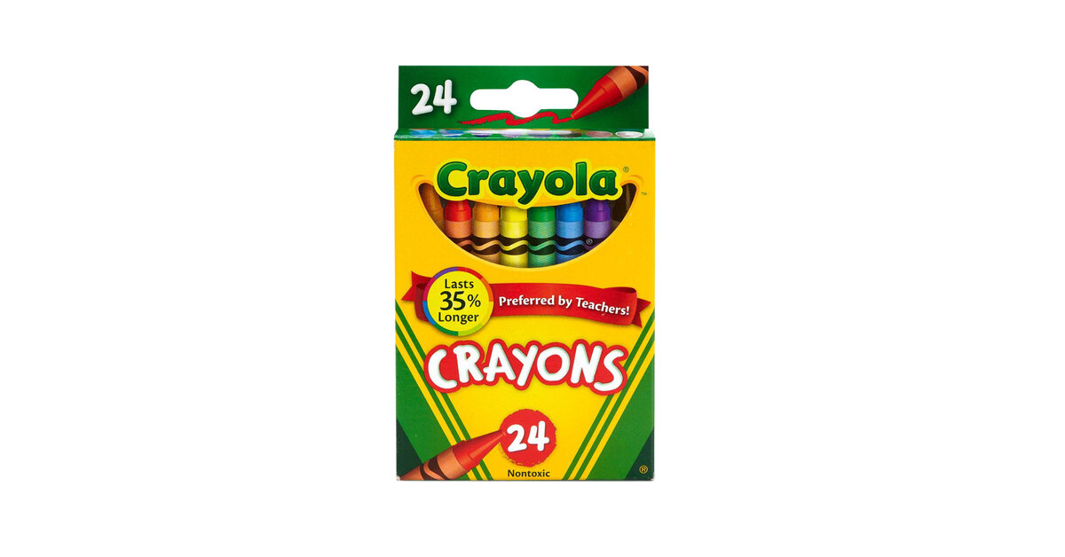 Crayola FBA_247 Classic Pack Crayons 24 Assorted Colors/Standard Box