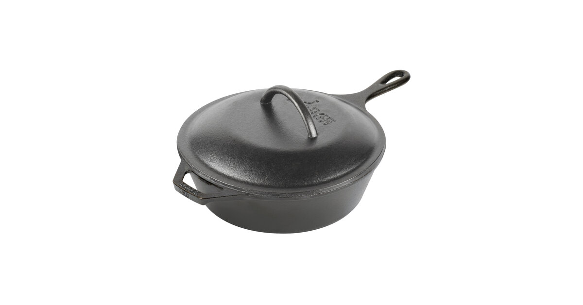 Lodge 10.25-Inch Seasoned Cast Iron Lid For Skillet Or Dutch Oven - L8IC3 :  BBQGuys