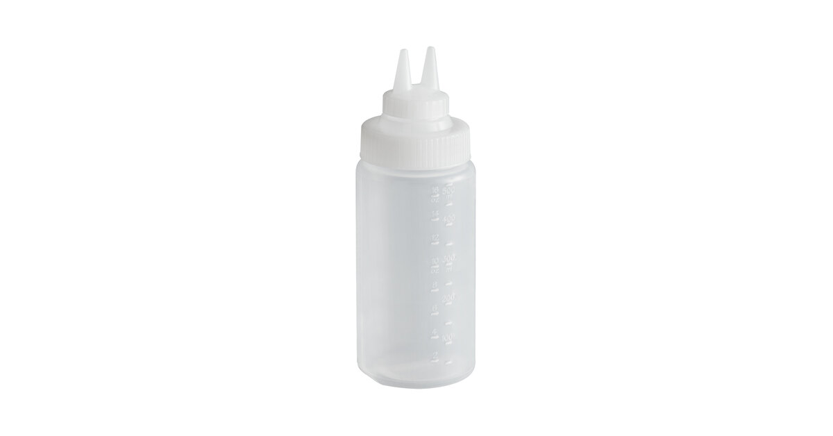 Vollrath 22016-13 Traex® 16 oz. Clear Wide Mouth Squeeze Bottle