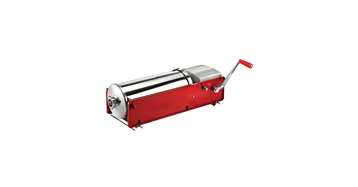 Tre Spade Manual 30 lb. Horizontal 2-Speed Enameled Steel Sausage