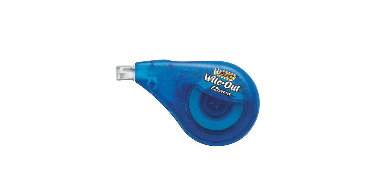  BICWOTAP12WHI  BIC Wite-Out EZ Correct Correction Tape