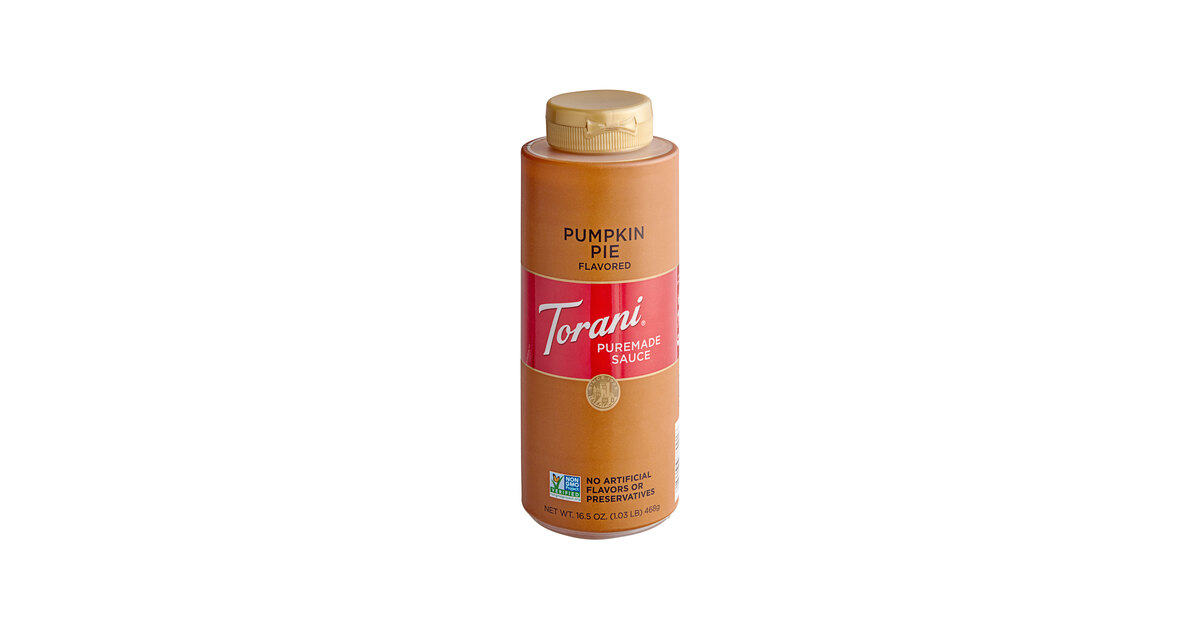 Torani Puremade Pumpkin Pie Flavoring Sauce 12