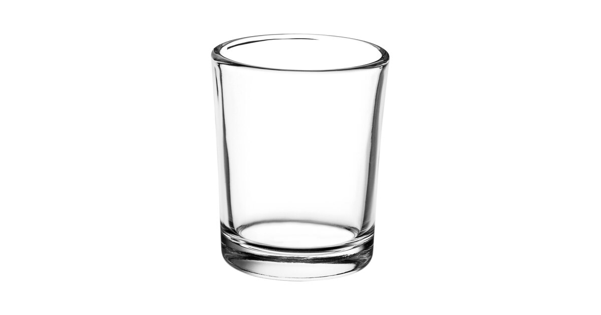 Forma Double Wall Glass Appetizer Shot 2.7 Ounces 10 Count Box