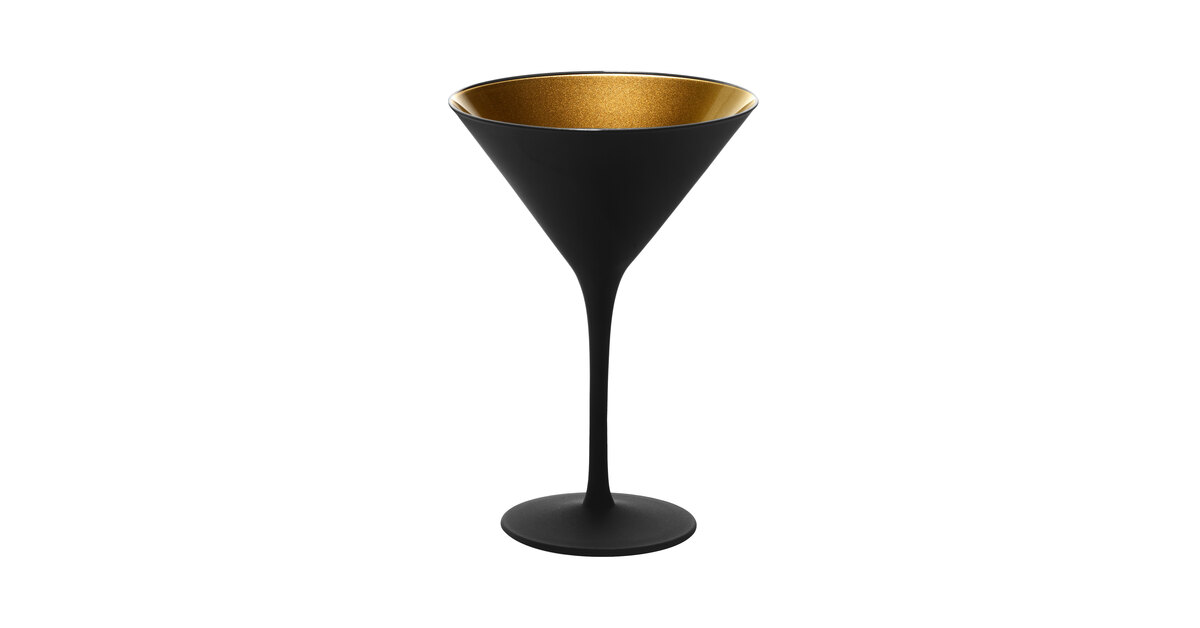 Buy DIAMANTE Black Martini Glasses Pair of Black Crystal Martini Online in  India 