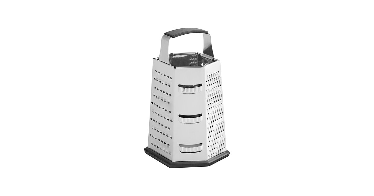 Heavy Duty 6 Sided Cheese Grater ( Commercial)