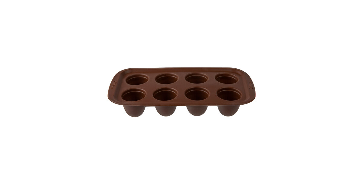 Brownie Pops Silicone Brownie and Cake Pop Molds Pan, 8-Cavity - Wilton