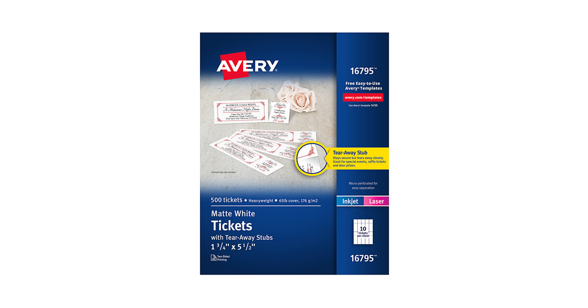 Avery® 16795 1 3/4