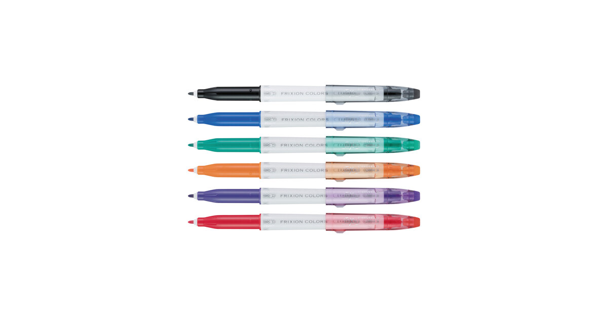 Pilot Frixion Colors Erasable Marker Pens 44153 for sale online 