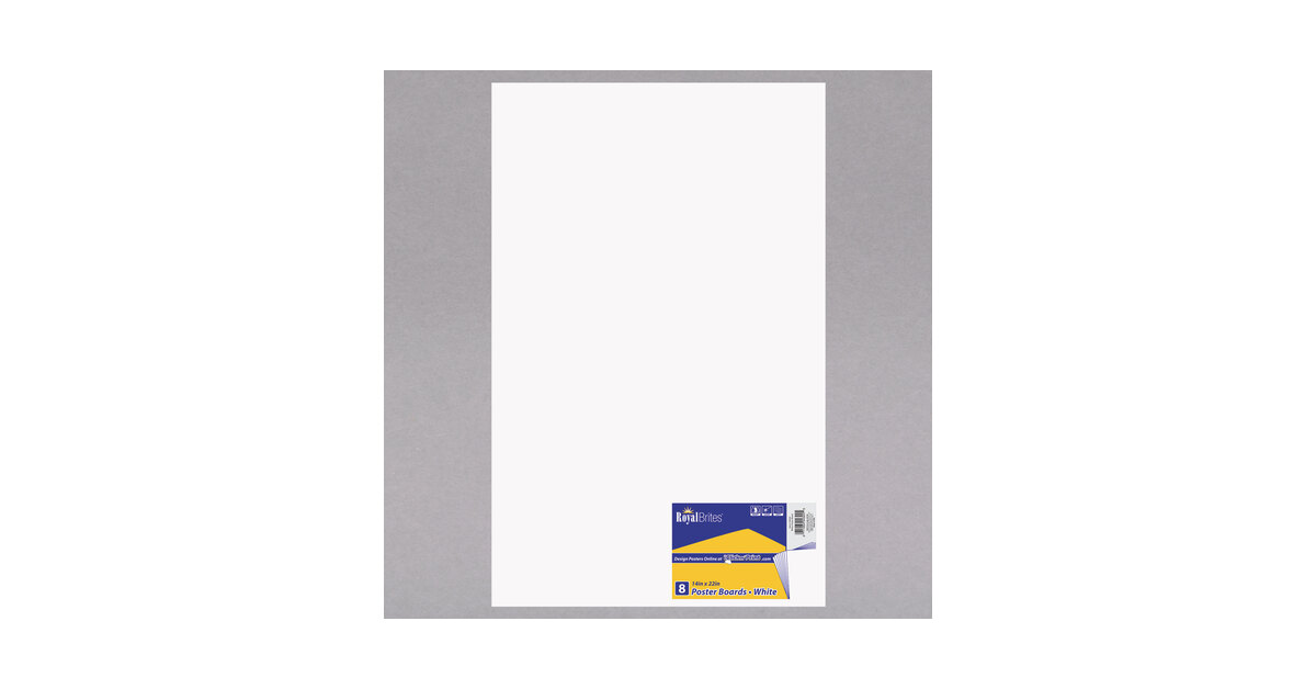 Royal Brites® Poster Boards – 3 Pack - White, 22 x 28 in - King Soopers