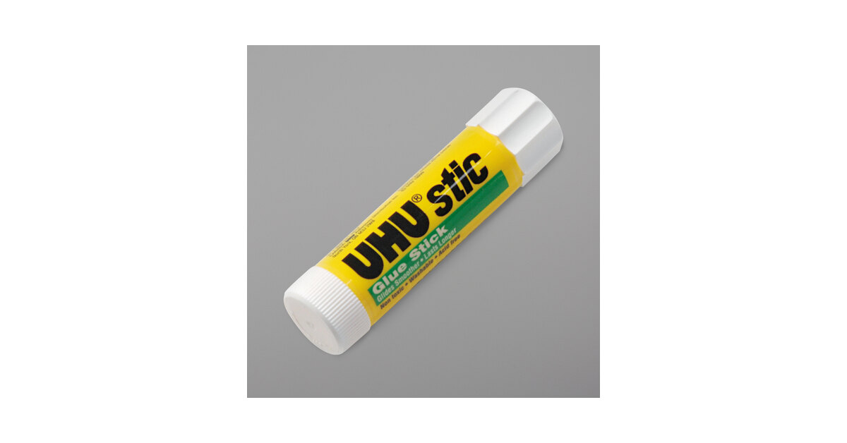 UHU 99648 Stic 0.29 oz. Permanent Clear Glue Stick