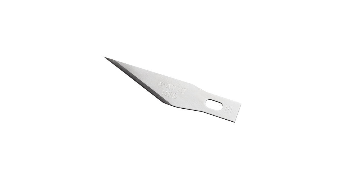 X-Acto X3001 - Precision ESD Safe Knife, #11 Classic Fine Point Blade, 5  Aluminium Handle