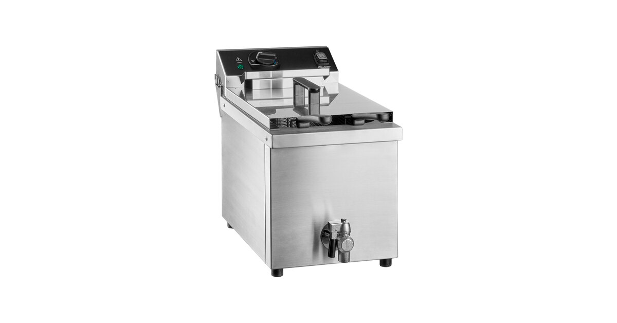 Vollrath 40709 15 lb. Countertop Deep Fryer - 208/240V