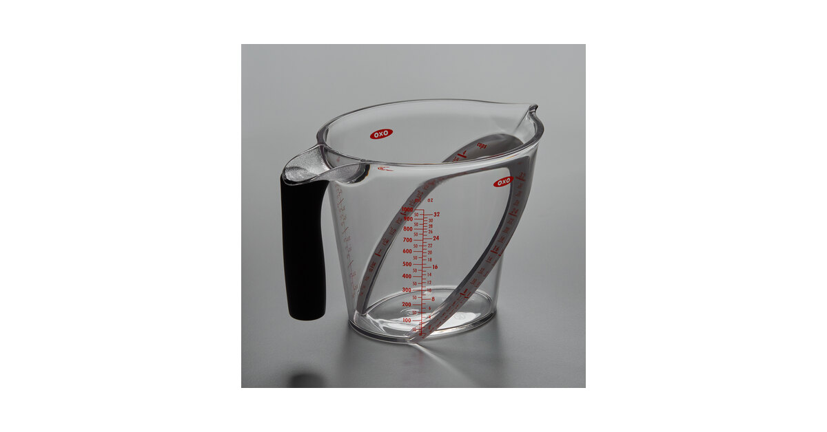 OXO 1050030 Oxo Good Grips Measuring Cup, 4 Cup, Angled Measuring Cup