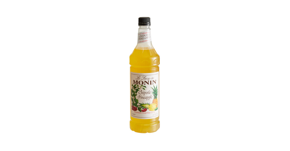 Monin Chipotle Pineapple Syrup in Bulk (1 Liter)