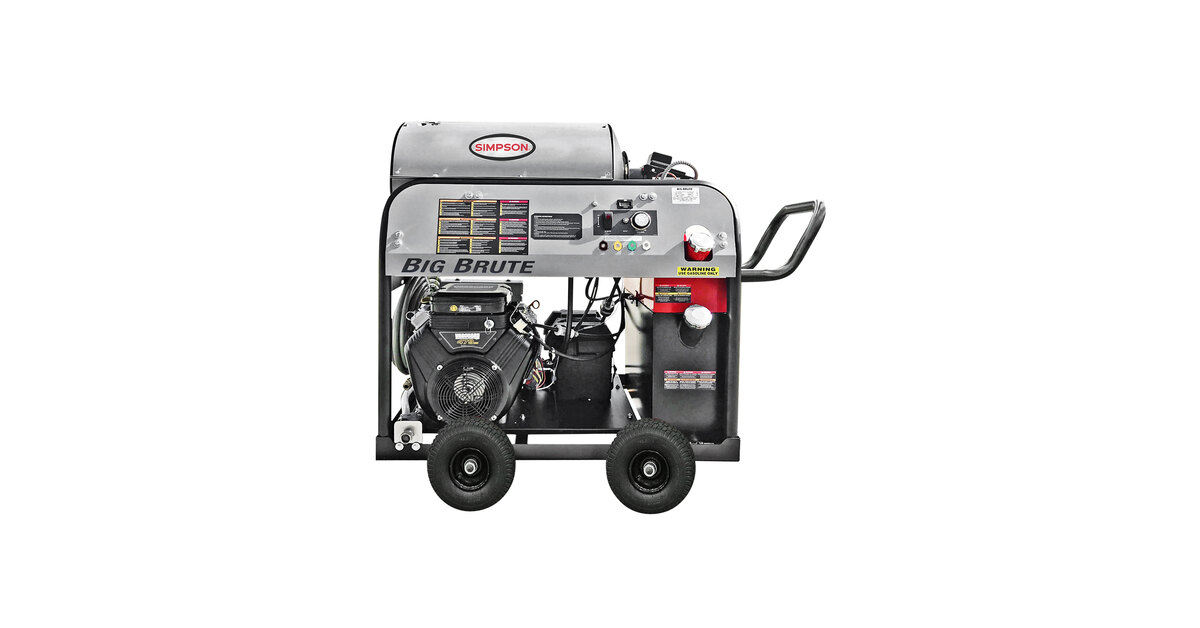 Simpson Big Brute 4000 PSI Hot Water 