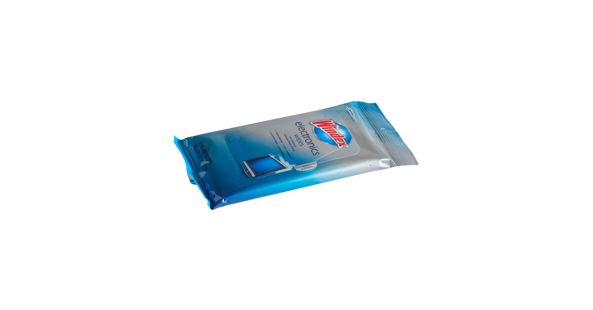 New in Package Windex - Glass and Surface Wipes - 25 Count - Older