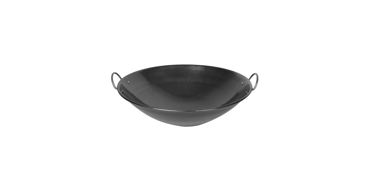 Thunder Group SLWK008, 8-inch Stainless Steel Wok with Dual side Handles, EA