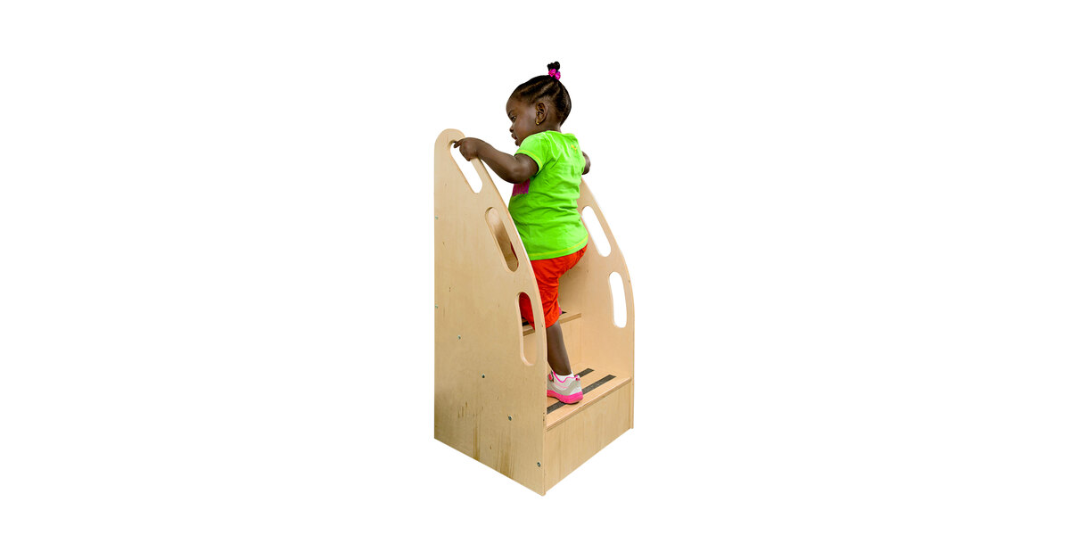 Whitney Brothers WB0088 Children's Wood Step-Up Tall Stairs - 19