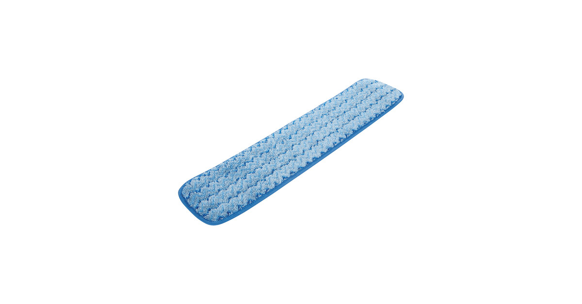RUBBERMAID HYGEN™ 18 IN WET MICROFIBER FLAT MOP (BLUE) - Cleanatic