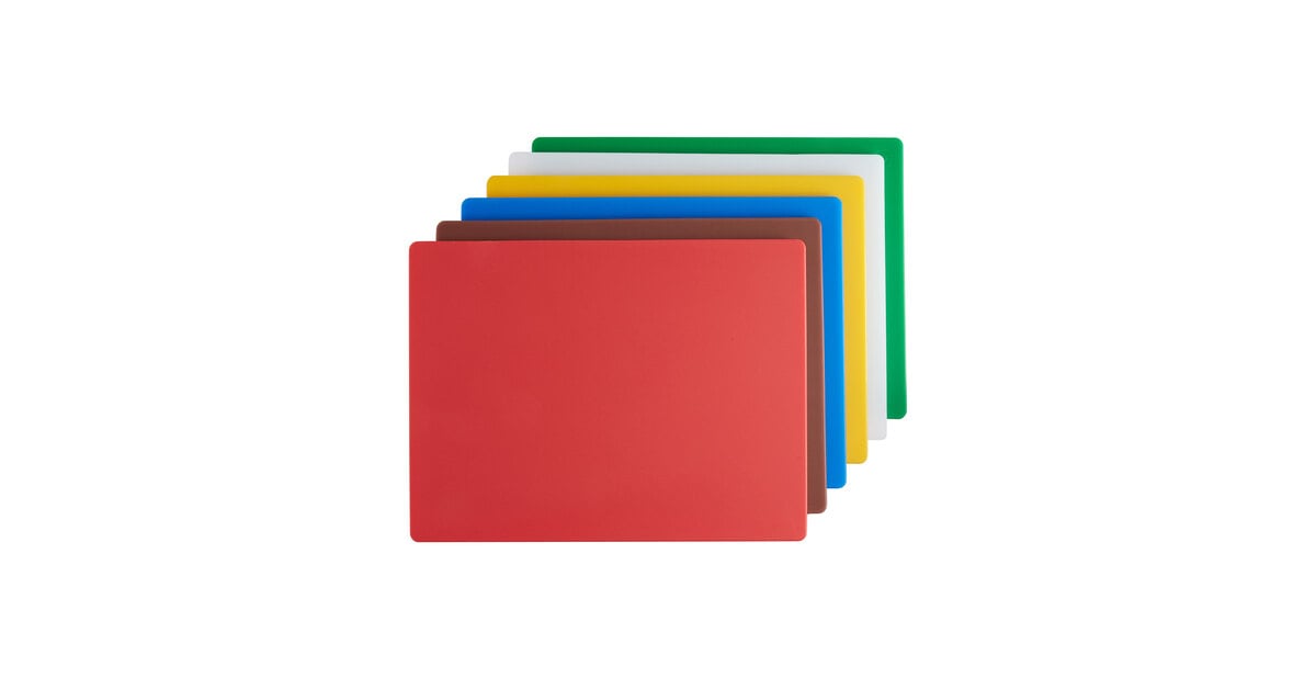 CHOPPING BOARD FULL SET OF 6 COLOUR CODED BOARDS HACCP COMPLIANT SIX MULTI PACK 