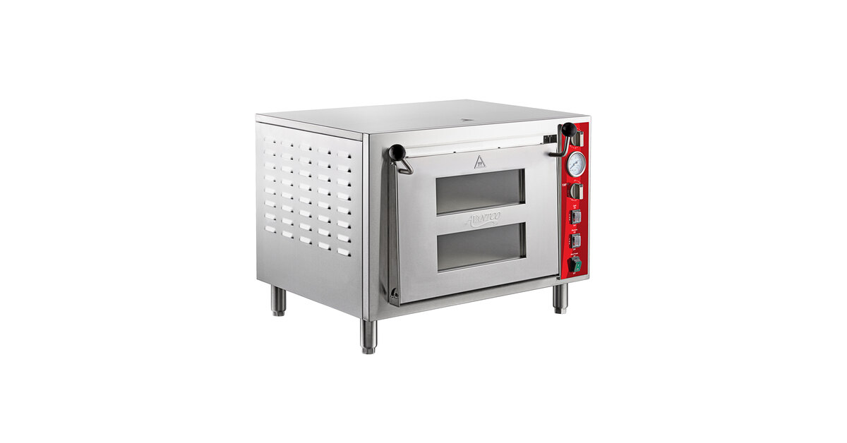 Avantco DPO-18-DS Double Deck Countertop Pizza/Bakery Oven - 3200W