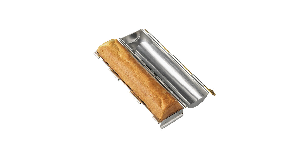 Matfer Bourgeat Stainless Steel Round Bread Pan - 11 3/4