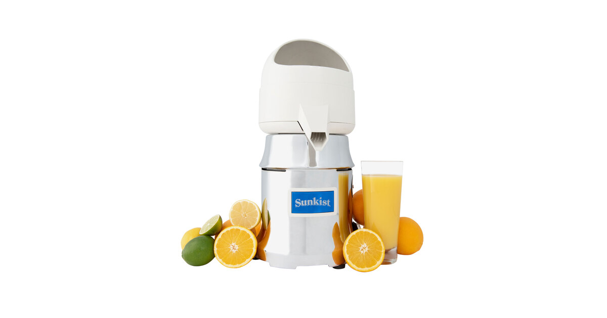 Sunkist J-4 Commercial Citrus Juicer - 230V, 3450 RPM
