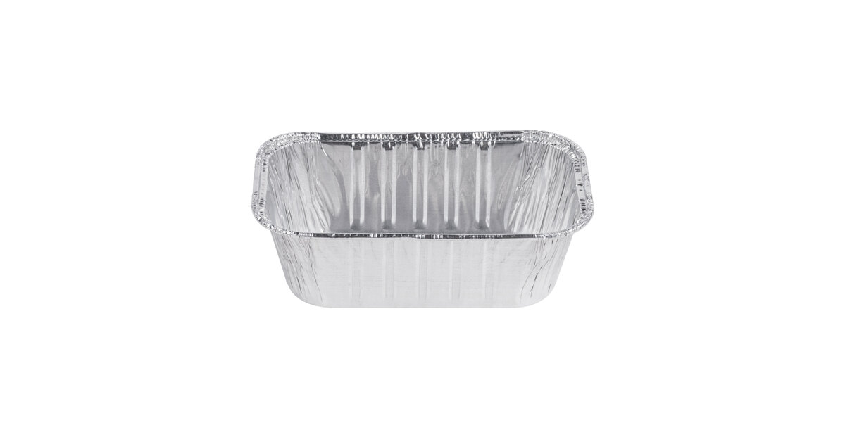 Cake Pan, 9 x 9, Aluminum Foil, Square, (500/Case) Durable 1100-30