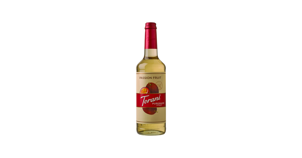 Torani Passion Fruit Syrup 750ml Bottle