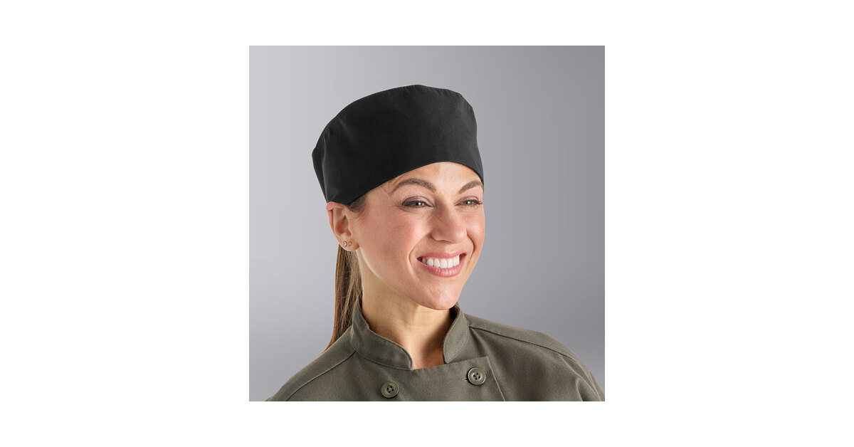 Mercer Culinary Classic Baseball Cap - Black, Cotton With Mesh Back, One Size Fits Most - View #7