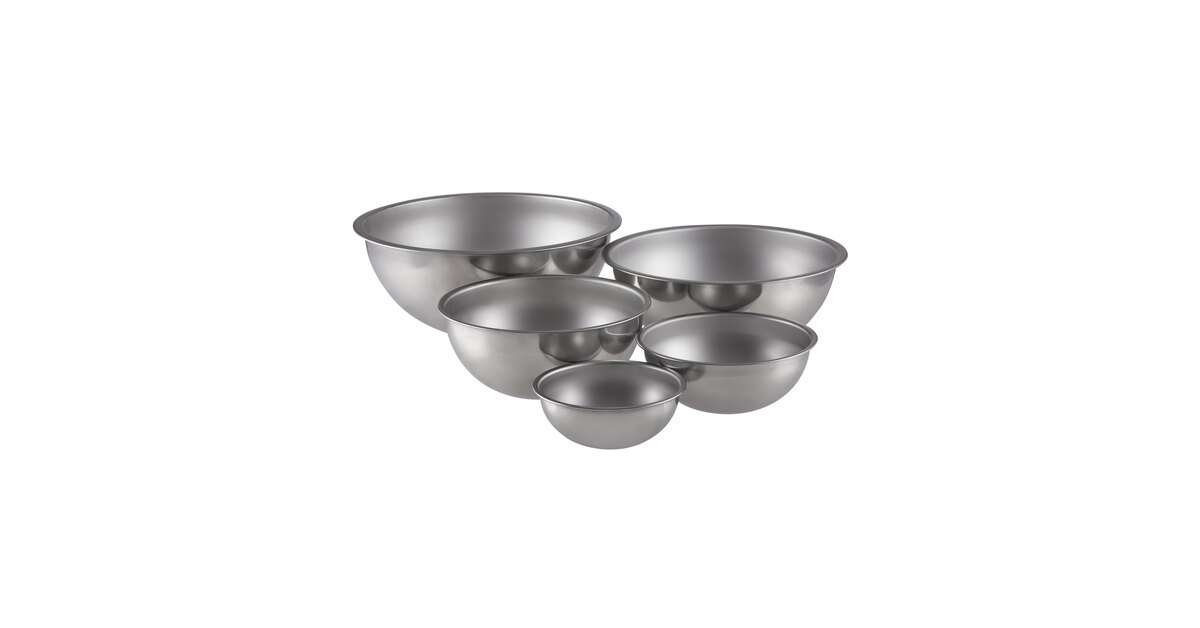 Vollrath 69014 1.5 Qt. Heavy Duty Stainless Steel Mixing Bowl