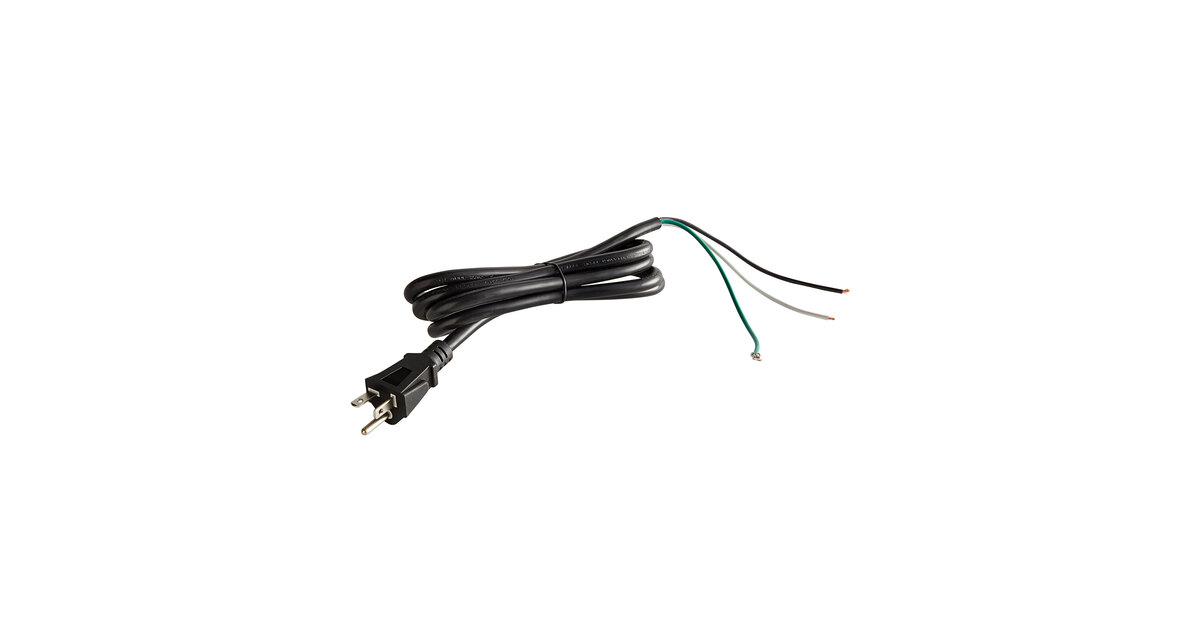 Avantco 177DPO18DS2 Equipment Replacement Power Cord for Avantco