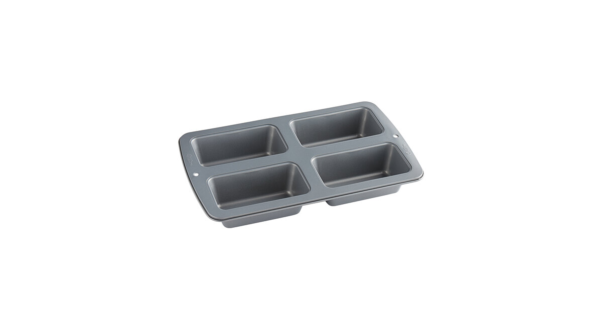 Wilton Recipe Right Mini Loaf Pan NEW 4 Loaves