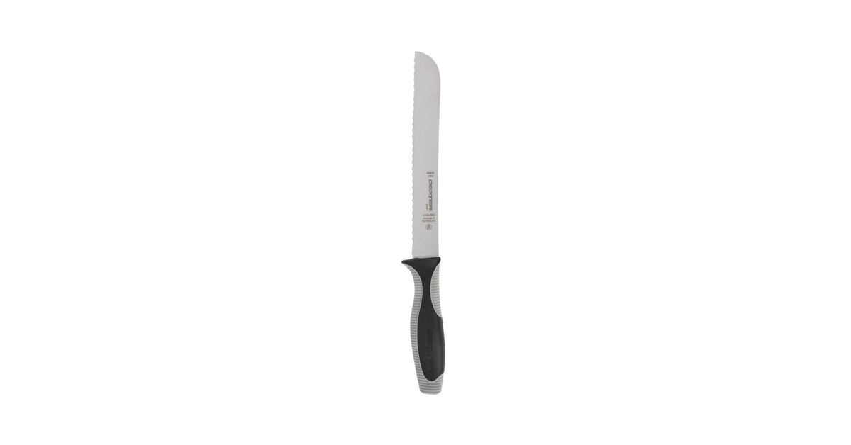 Dexter Basics Chef Knife, Poly Black Handle, 10 Carbon Steel