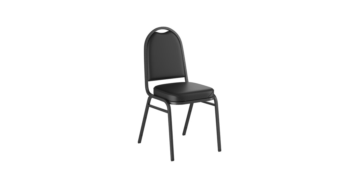 Douglas Stackable Office Chairs - by cubicles.com Chair - Stackable in black #52 main image 2