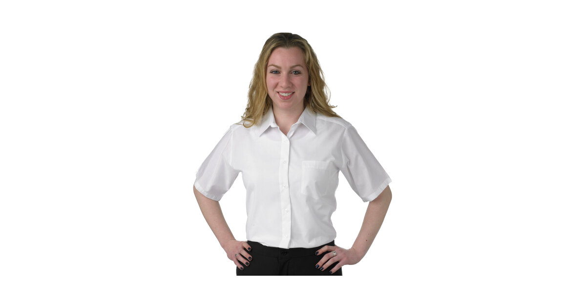 women's white dress shirts The Dress Shirt: Poplin, White