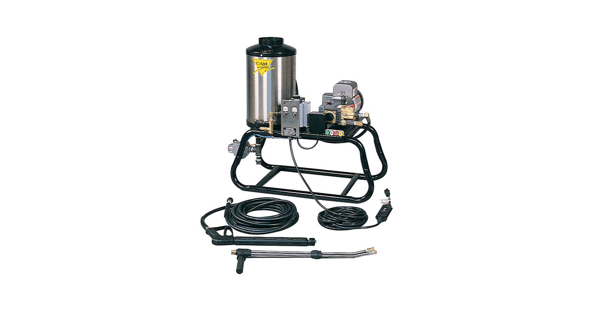 Cam Spray 1000WM/SS Deluxe Wall Mount Cold Water Pressure Washer - 1000  PSI; 2.0 GPM