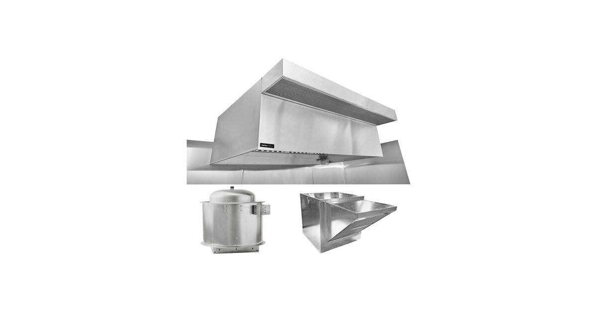 Halifax PSPHO848 Package Type 1 Commercial Kitchen Hood System