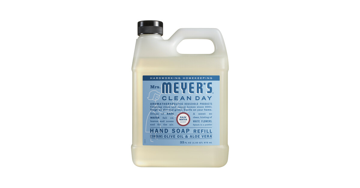 Olive Oil Meyers Hand Soap Rainwater Meyer's Rainwater Hand Soap
