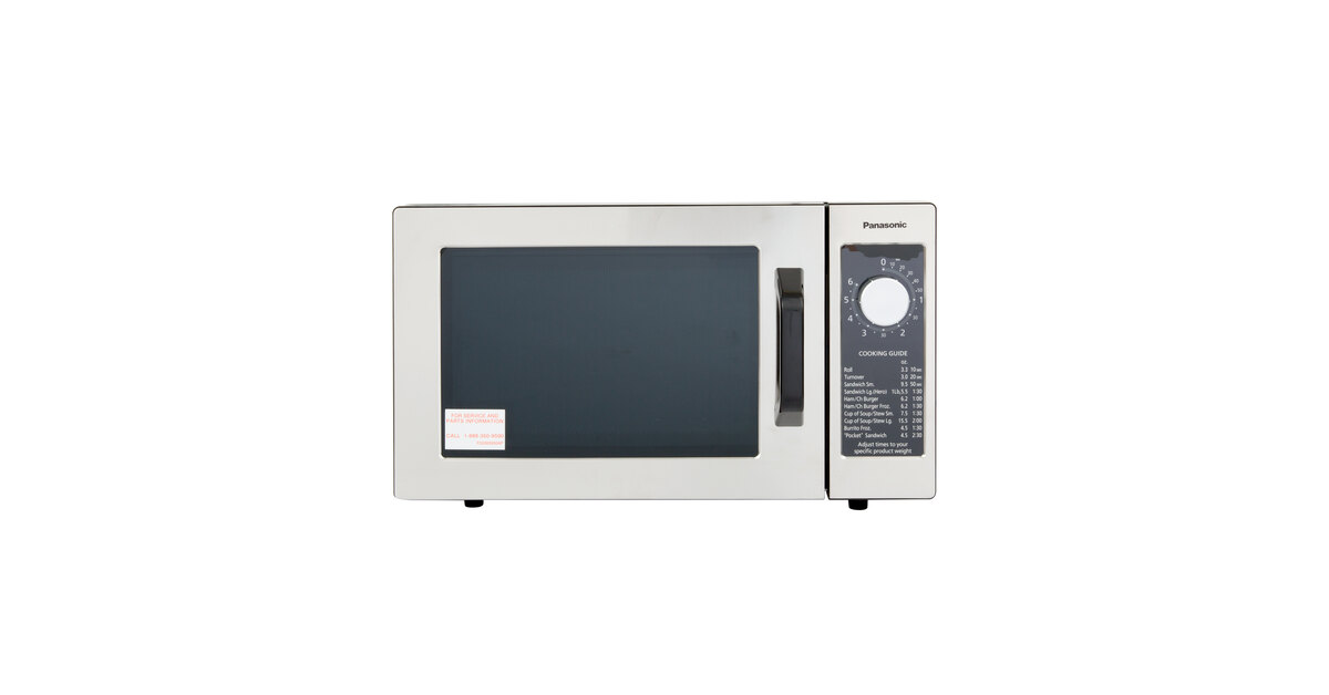 Panasonic 電子レンジ NE-1025 850W Panasonic NE-1025 Stainless Steel Commercial Microwave Oven
