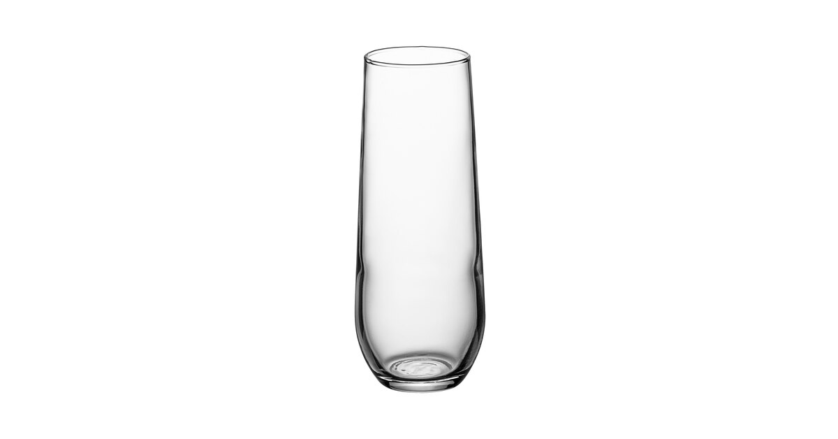 Libbey 228 8.5 oz Stemless Flute/Champagne Glass - 1 Doz