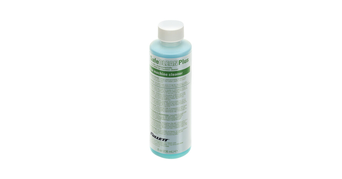 Follett 01147826 SafeCLEAN Plus 8 oz. Liquid Ice Machine Cleaner