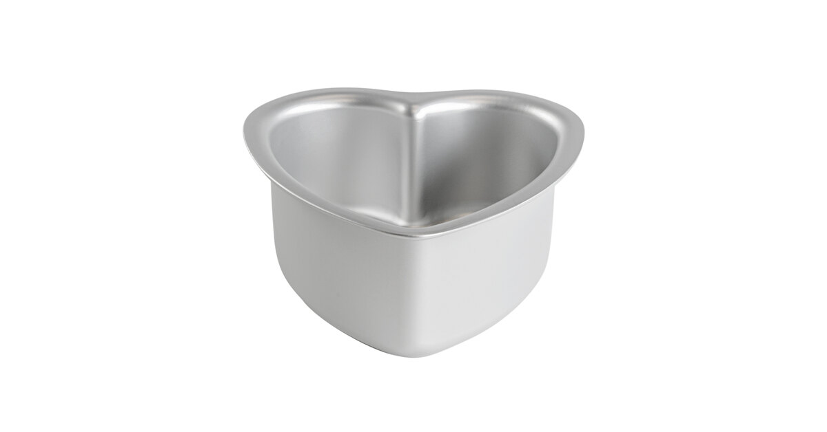 Cake Pan Heart 6 x 3 Inches Deep by Fat Daddio's Shaped